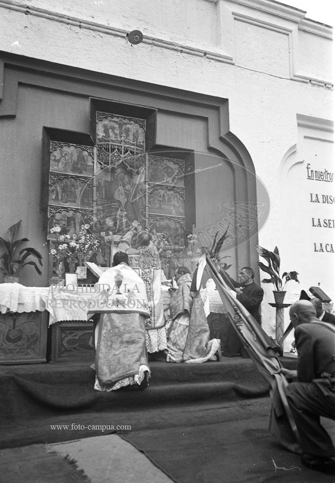 Misa en la carcel de Porlier, Madrid