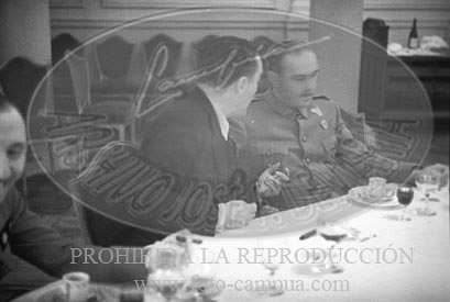 Comida homenaje al General Garcia Valiño