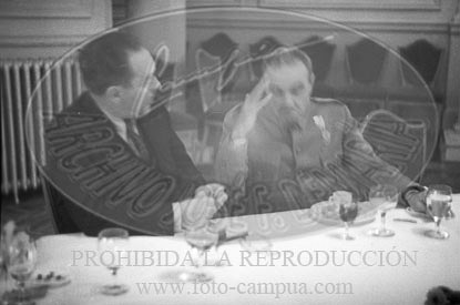 Comida homenaje al General Garcia Valiño