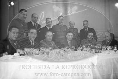 Comida homenaje al General Garcia Valiño