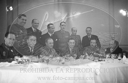 Comida homenaje al General Garcia Valiño