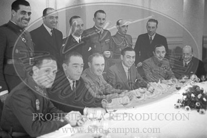 Comida homenaje al General Garcia Valiño