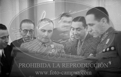 Comida homenaje al General Garcia Valiño