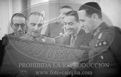 Comida homenaje al General Garcia Valiño