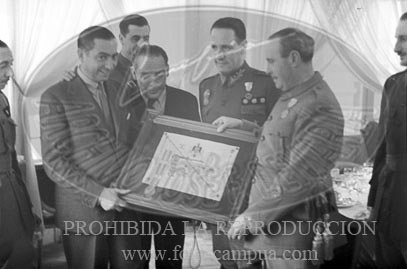 Comida homenaje al General Garcia Valiño