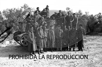 Unidad de entrenamiento y desarrollo acorazado establecida por Alemania en la guerra civil