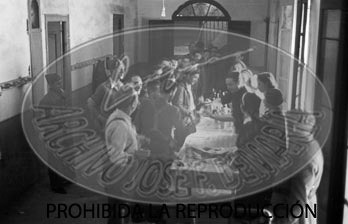 Barbastro, tebit Arrumi y Chicote en el hospital