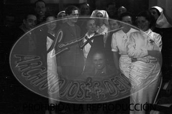 Barbastro, tebit Arrumi y Chicote en el hospital