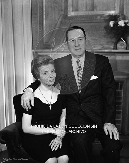 Perón y Maria Estela Martínez