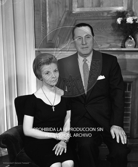 Perón y Maria Estela Martínez