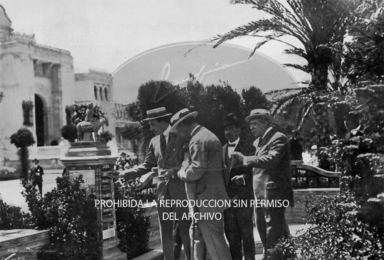 Alfonso XIII en Sevilla, 1920