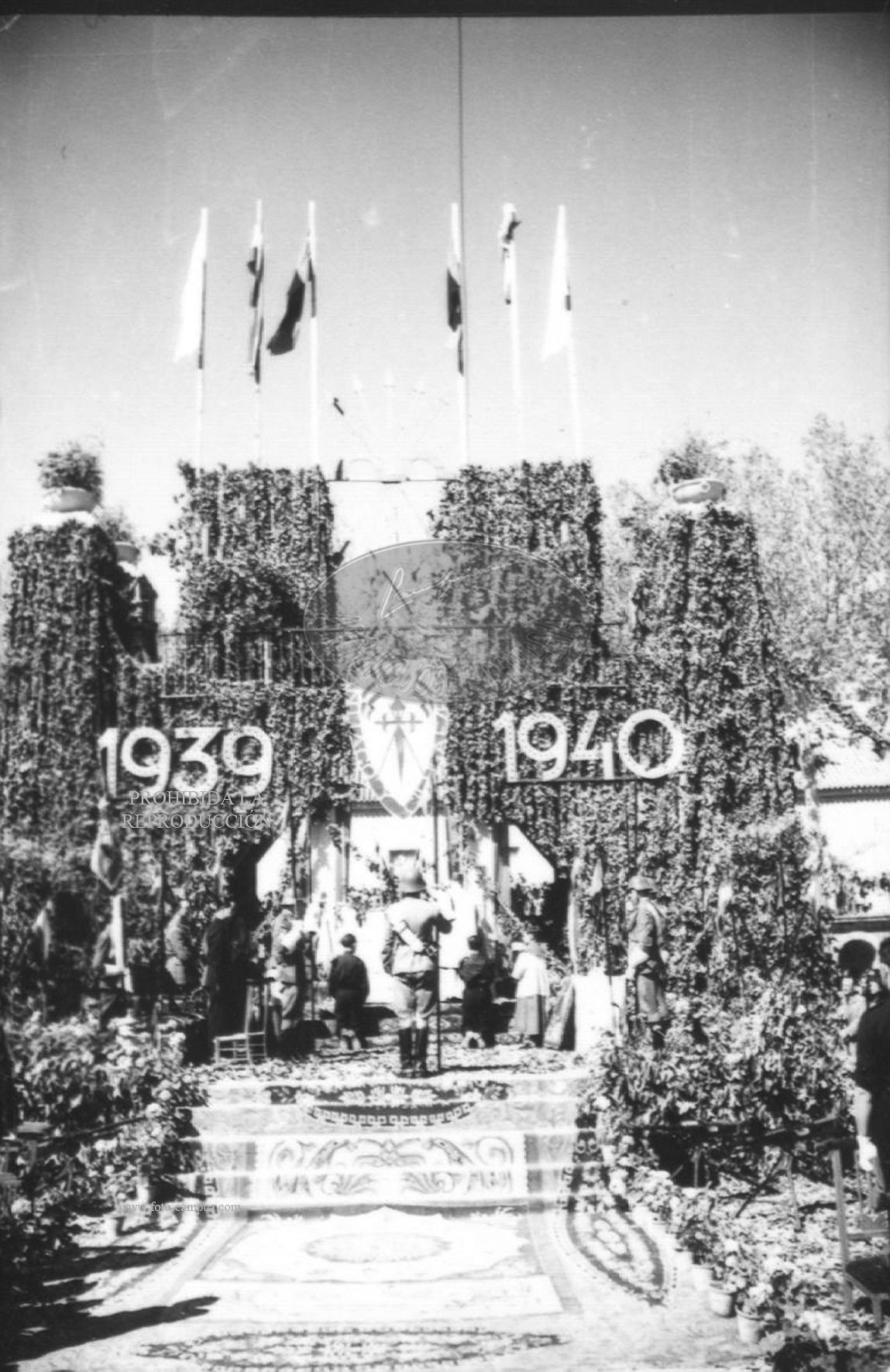 Entrega de guión al Regimiento de Caballeria Farnesio