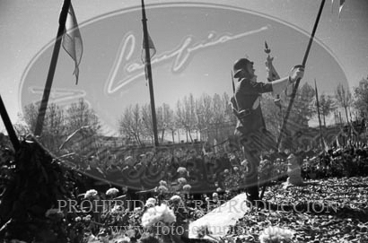 Entrega de guión al Regimiento de Caballeria Farnesio