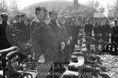 Entrega de guión al Regimiento de Caballeria Farnesio
