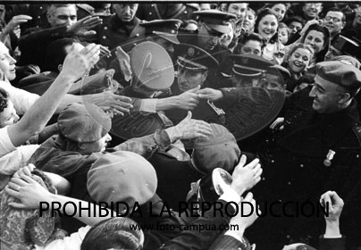 Visita de Franco a Barcelona en 1942