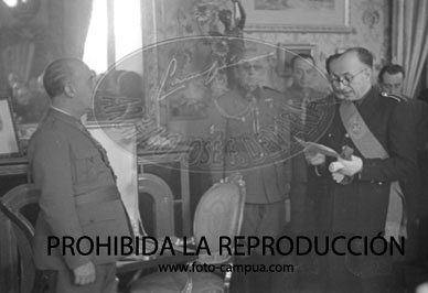 Visita de Franco a Barcelona en 1942