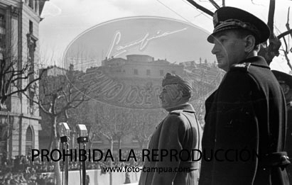 Visita de Franco a Barcelona en 1942