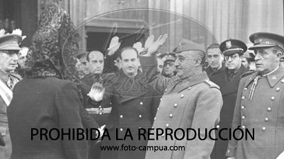 Visita de Franco a Barcelona en 1942