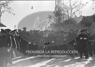Franco visita Barcelona. enero 1942