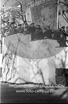 Franco visita Barcelona. enero 1942