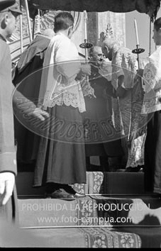 Franco visita Barcelona. enero 1942