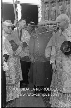 Franco visita Barcelona. enero 1942