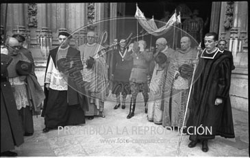 Franco visita Sevilla. 10 febrero de 1942