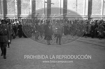 Franco visita Sevilla. 10 febrero de 1942