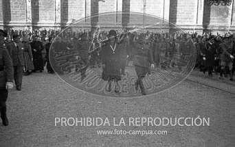 Franco visita Sevilla. 10 febrero de 1942