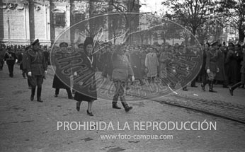 Franco visita Sevilla. 10 febrero de 1942