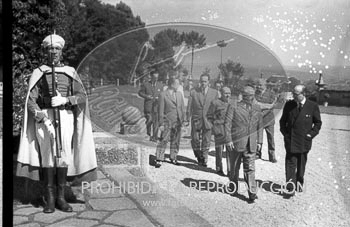 Visita de Franco a La Coruña, 1942