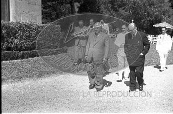 Visita de Franco a La Coruña, 1942