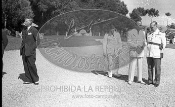 Visita de Franco a La Coruña, 1942