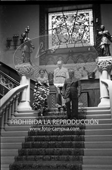 Franco en el Pazo de Meirás