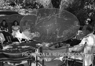 Franco en el Pazo de Meirás