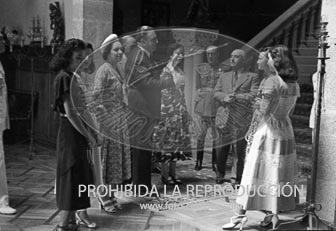 Franco en el Pazo de Meirás