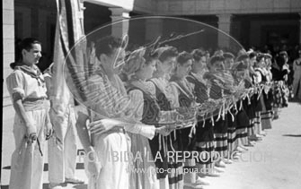 Fiesta del 18 de Julio de 1942, La Granja