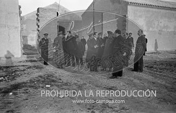 Visita de Franco a Sevilla 10 de dieciembre de 1943