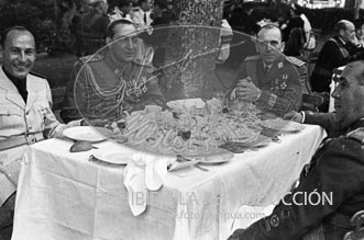 Fiesta del 18 de Julio de 1948, La Granja