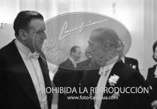 Cena en el Ritz en honor del Ministro de AA.EE.