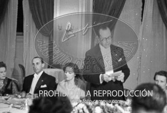 Cena en el Ritz en honor del Ministro de AA.EE.