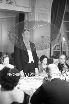 Cena en el Ritz en honor del Ministro de AA.EE.