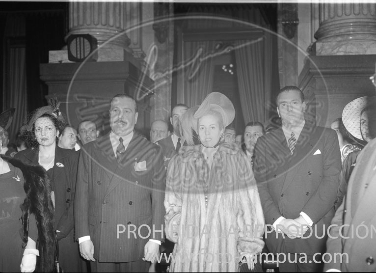 Viaje del Ministaro de AA.EE. de España a Argentina en 1948