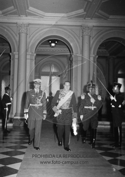 Viaje del Ministaro de AA.EE. de España a Argentina en 1948