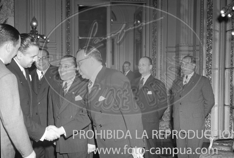 Viaje del Ministaro de AA.EE. de España a Argentina en 1948