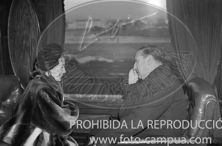 Viaje del Ministaro de AA.EE. de España a Argentina en 1948