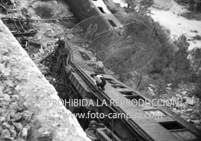 Ctatastrofe del Expreso Madrid Barcelona 1949
