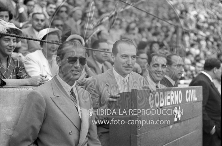 Corrida de Toros en Barcelona en honor a Franco