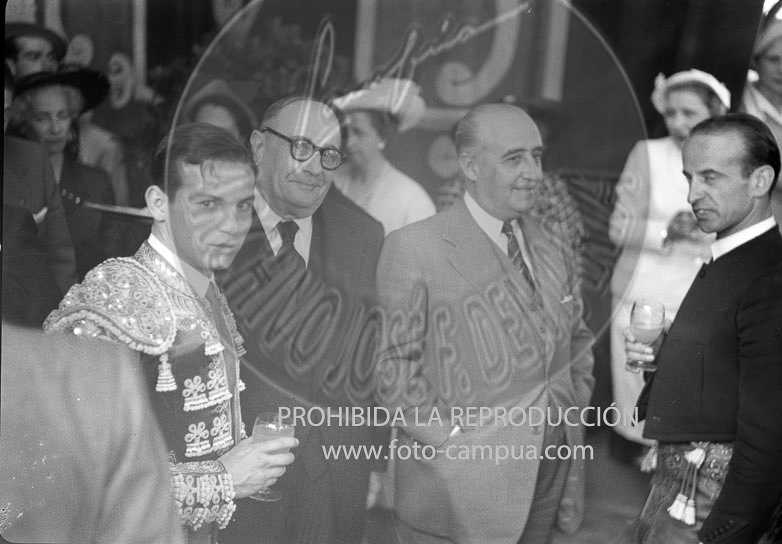 Corrida de Toros en Barcelona en honor a Franco