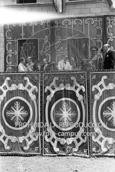 Franco visita la Catedral de Vic